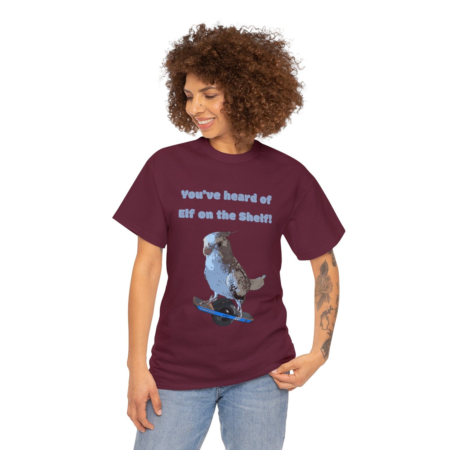 It’s Cockatiel on a Onewheel!