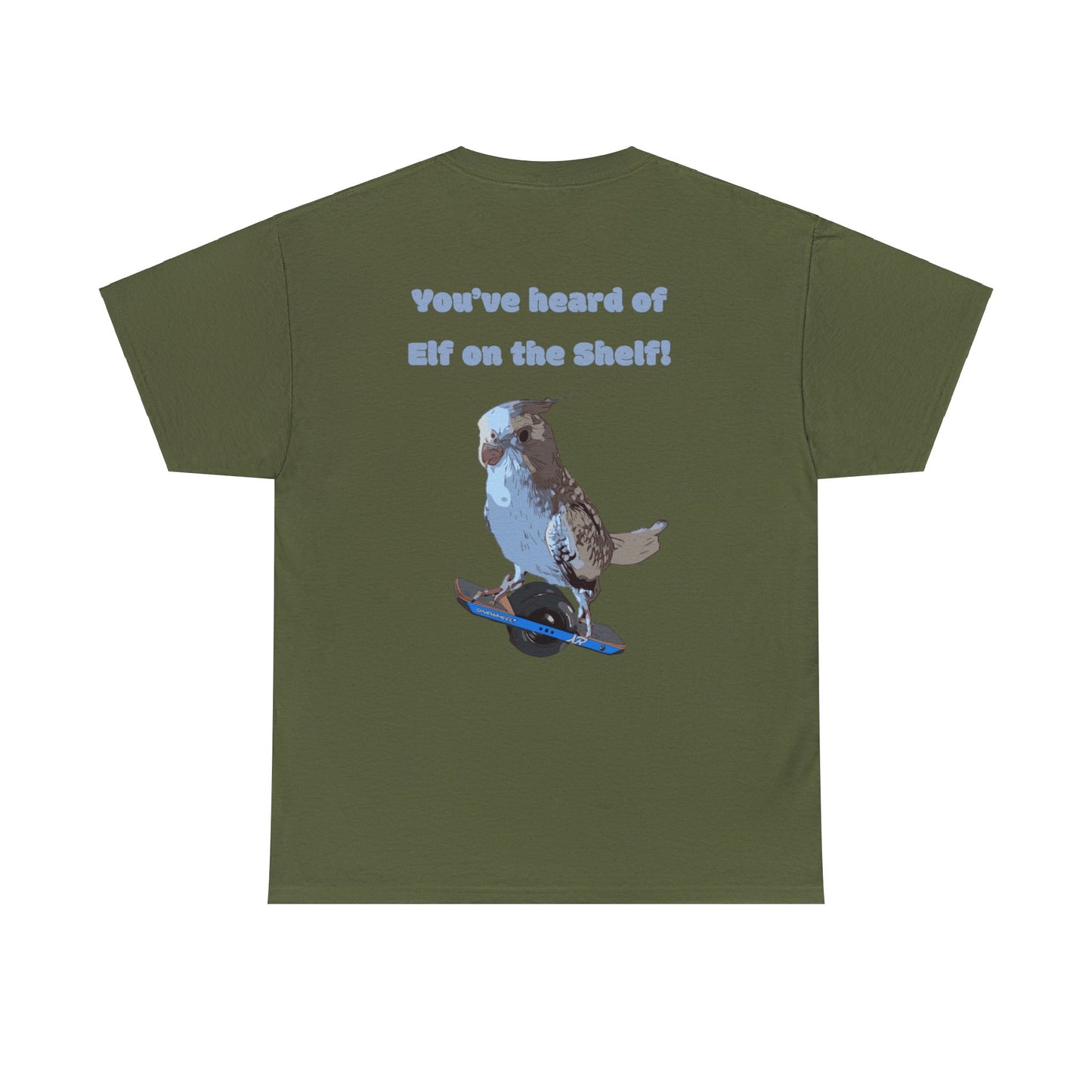 It’s Cockatiel on a Onewheel!