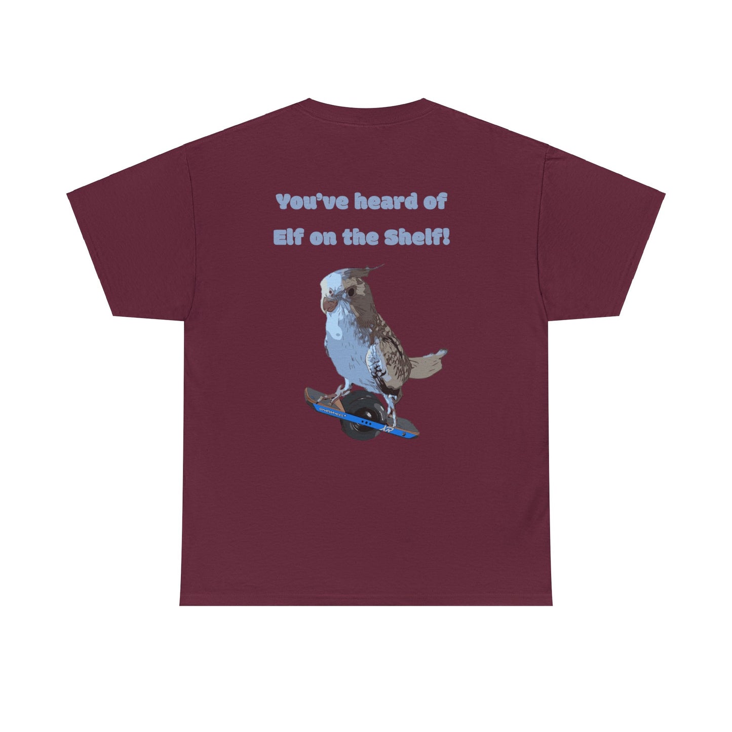 It’s Cockatiel on a Onewheel!