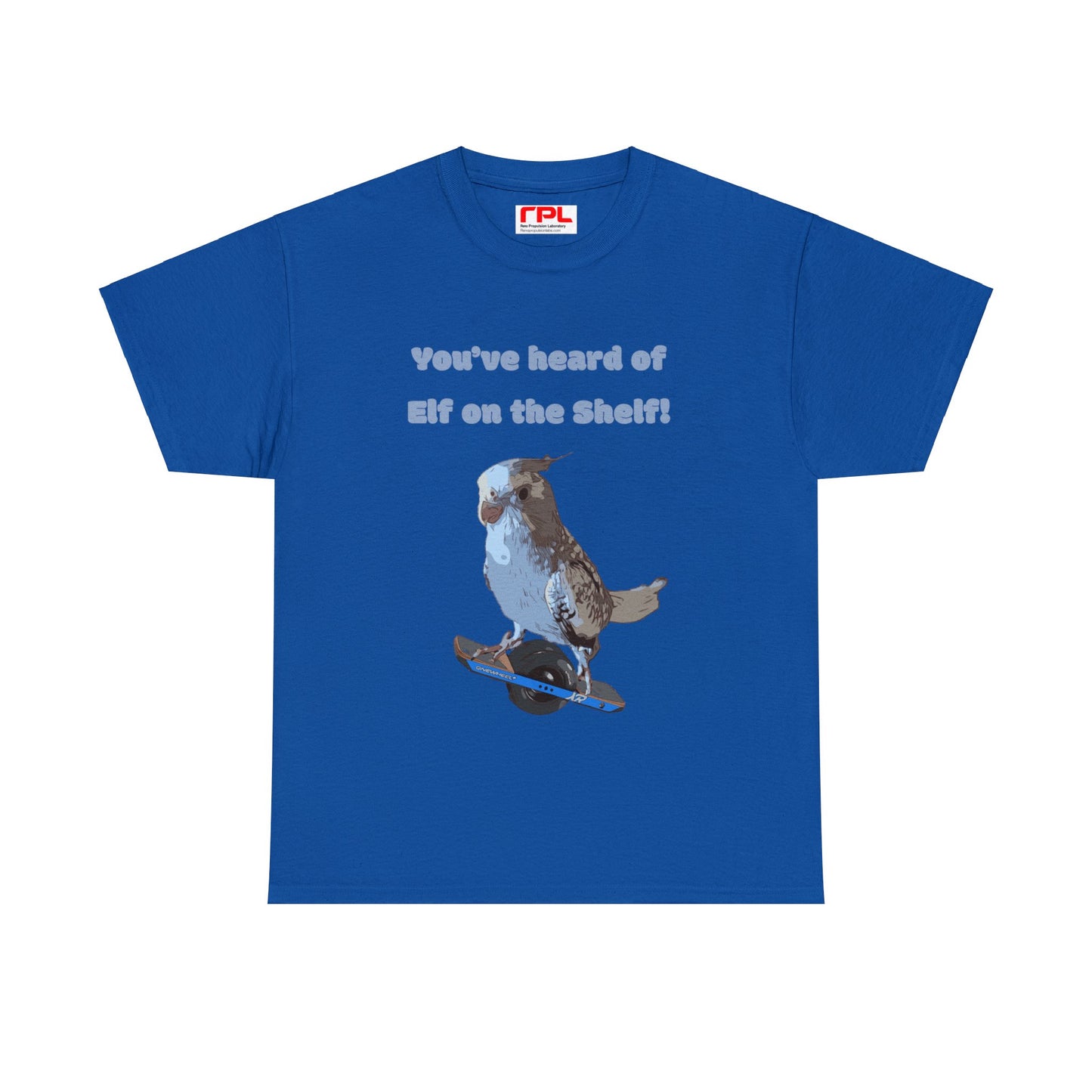 It’s Cockatiel on a Onewheel!