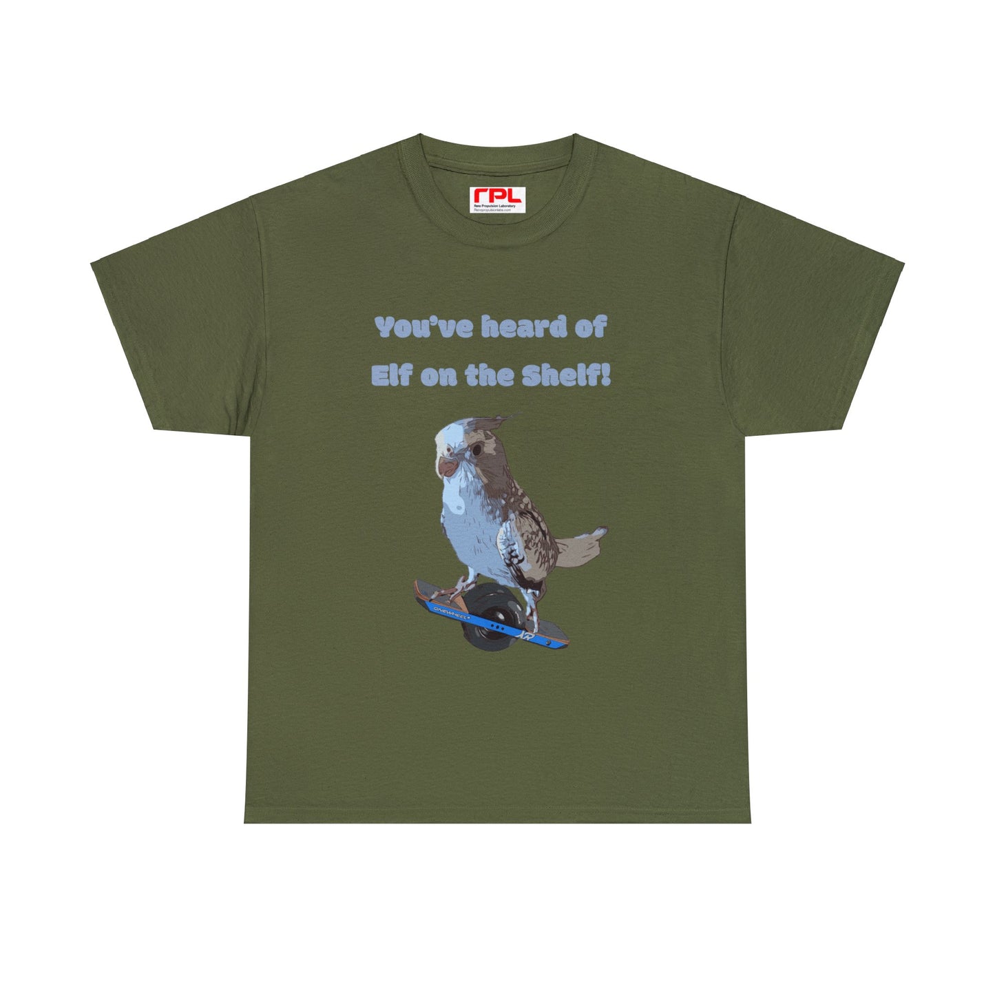 It’s Cockatiel on a Onewheel!