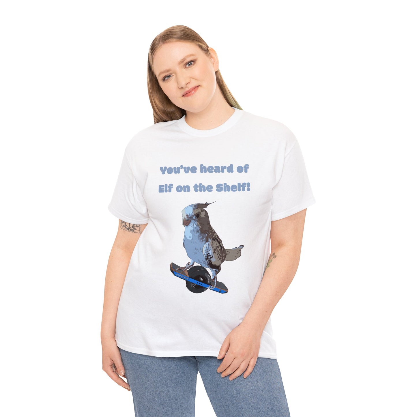 It’s Cockatiel on a Onewheel!
