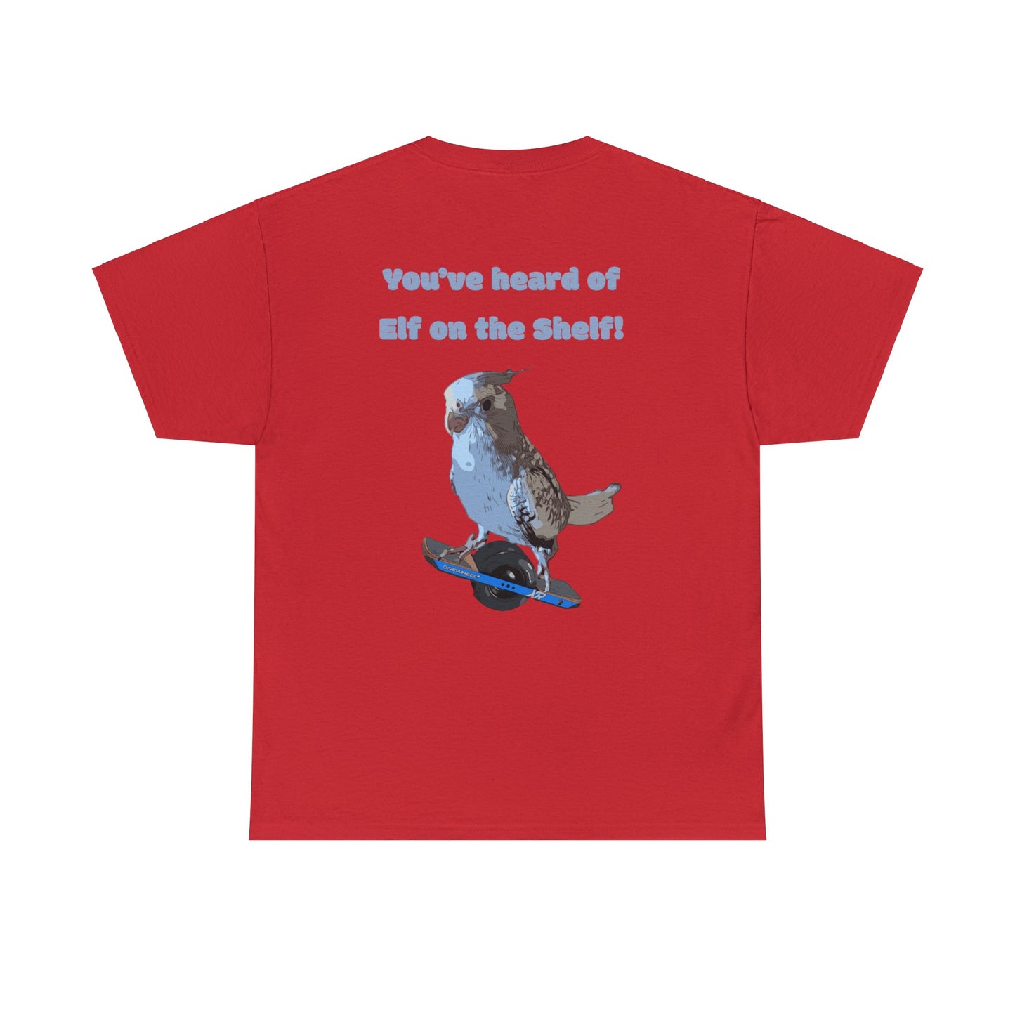 It’s Cockatiel on a Onewheel!