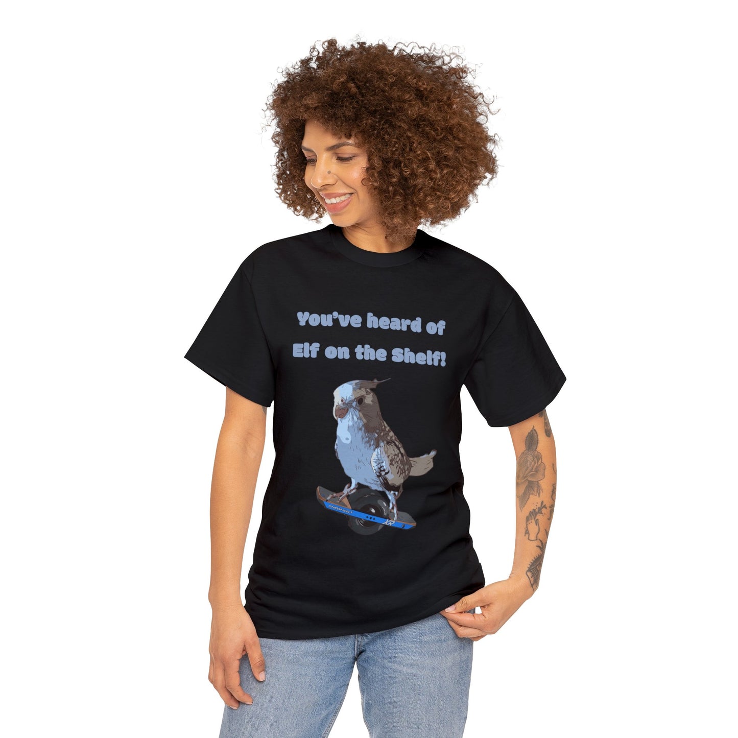 It’s Cockatiel on a Onewheel!