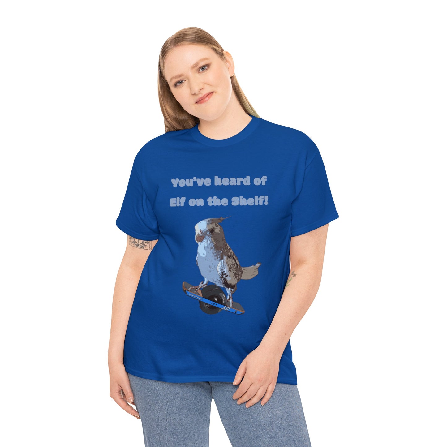 It’s Cockatiel on a Onewheel!