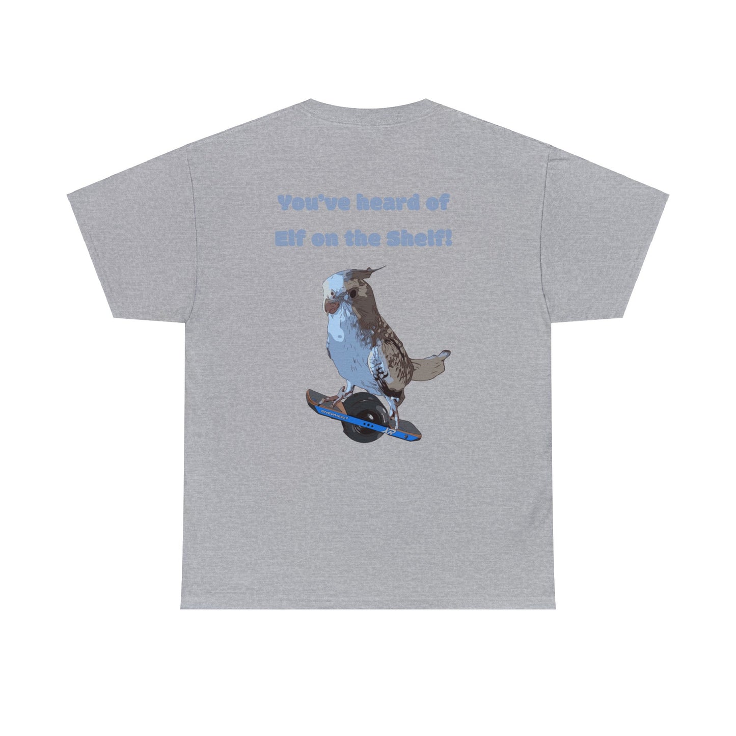 It’s Cockatiel on a Onewheel!