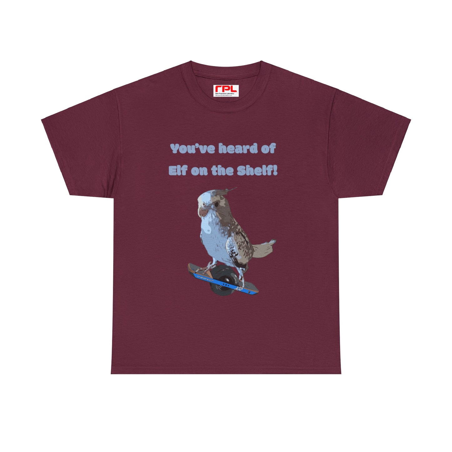 It’s Cockatiel on a Onewheel!
