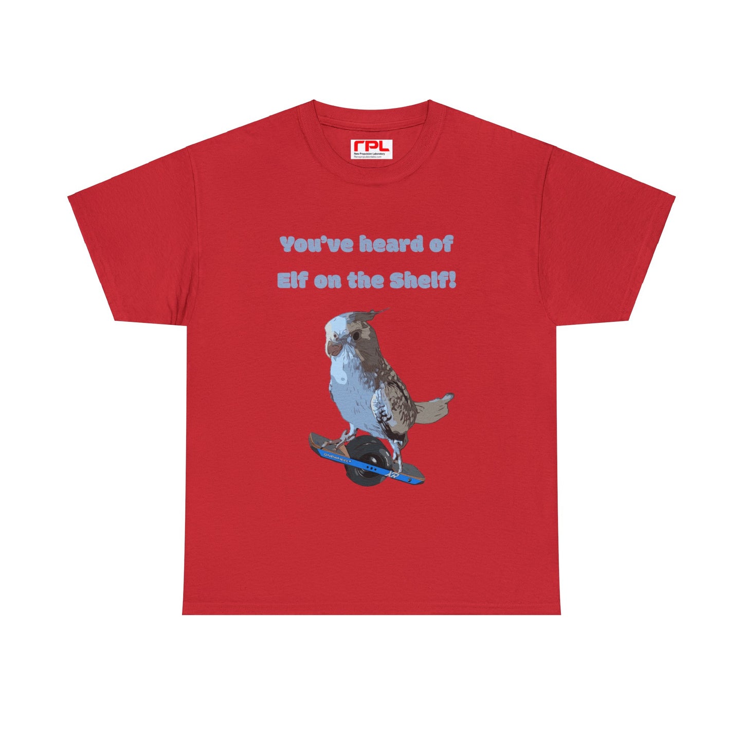 It’s Cockatiel on a Onewheel!