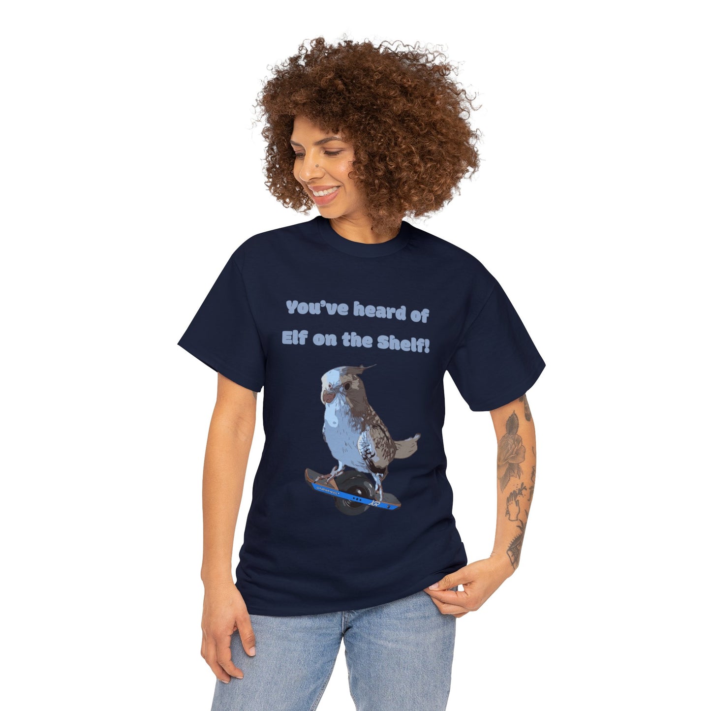 It’s Cockatiel on a Onewheel!