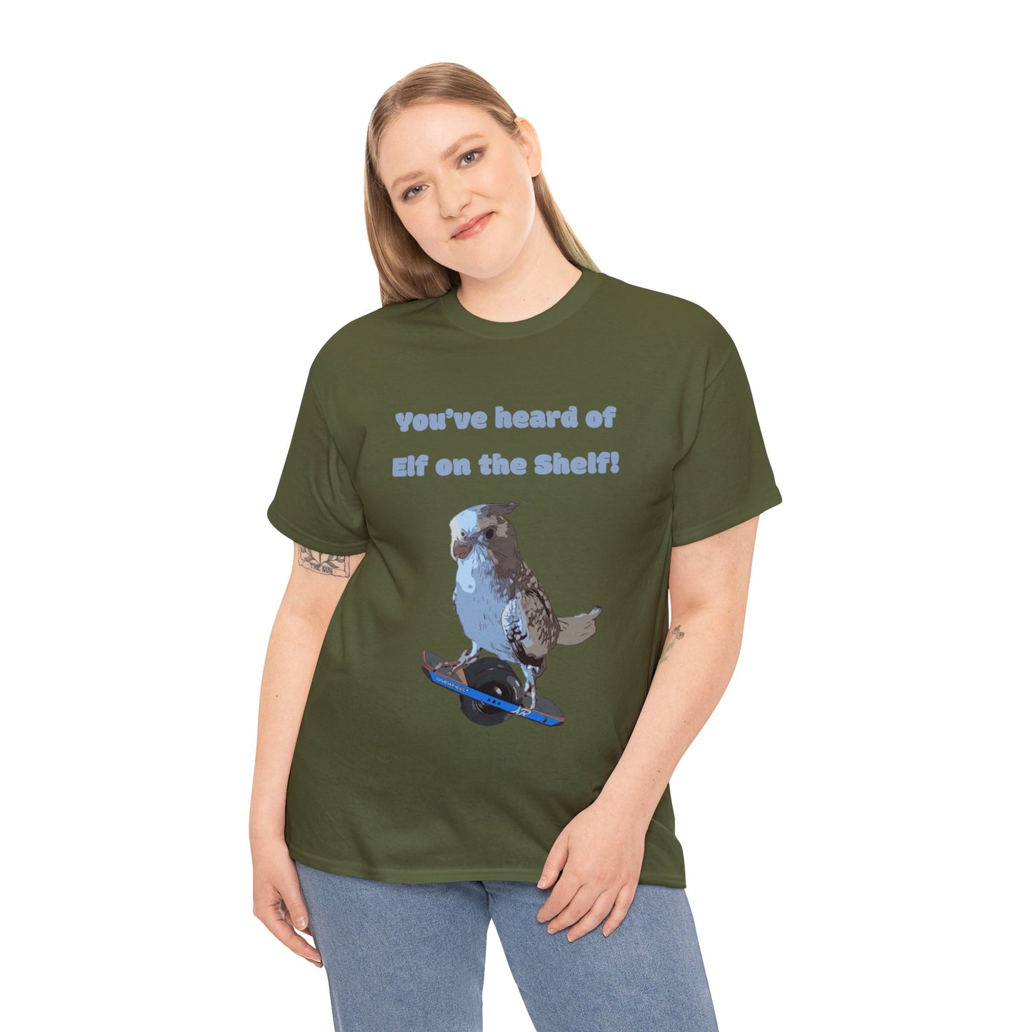 It’s Cockatiel on a Onewheel!