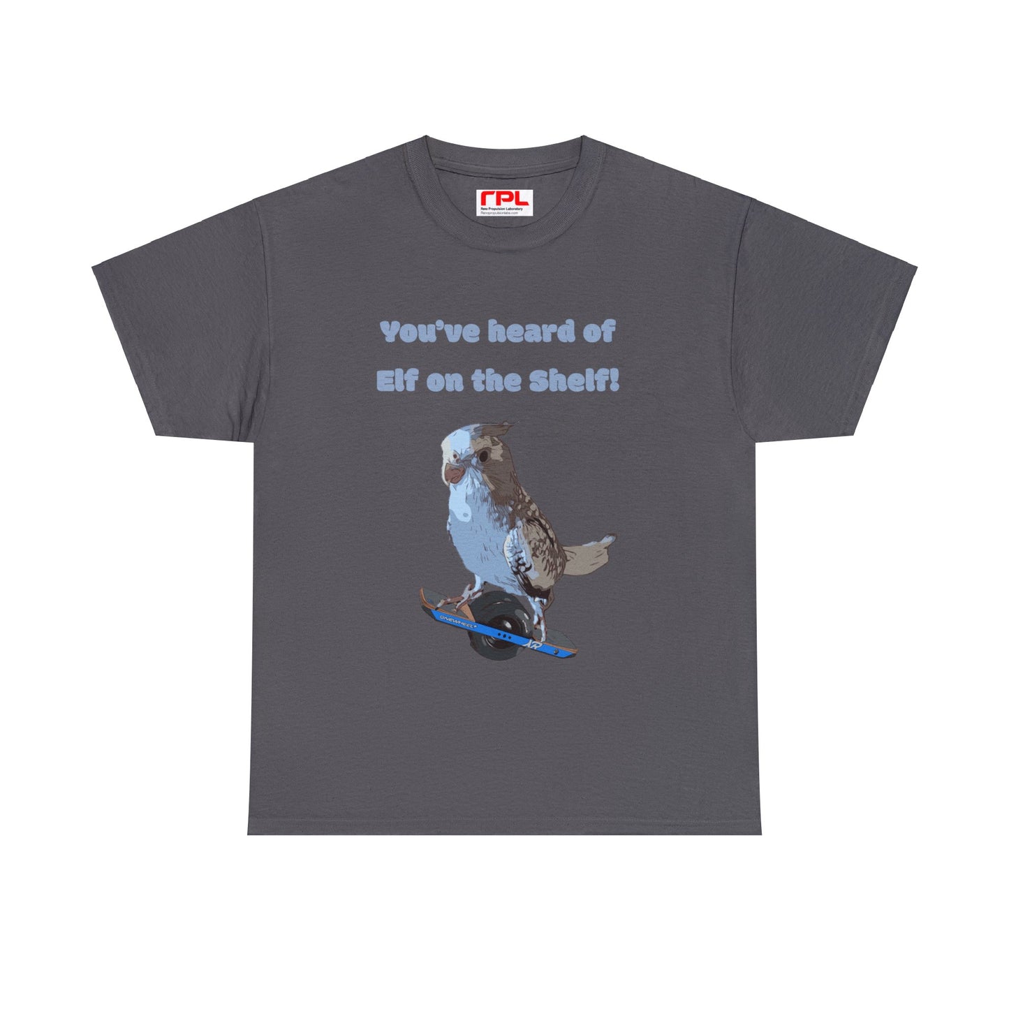 It’s Cockatiel on a Onewheel!