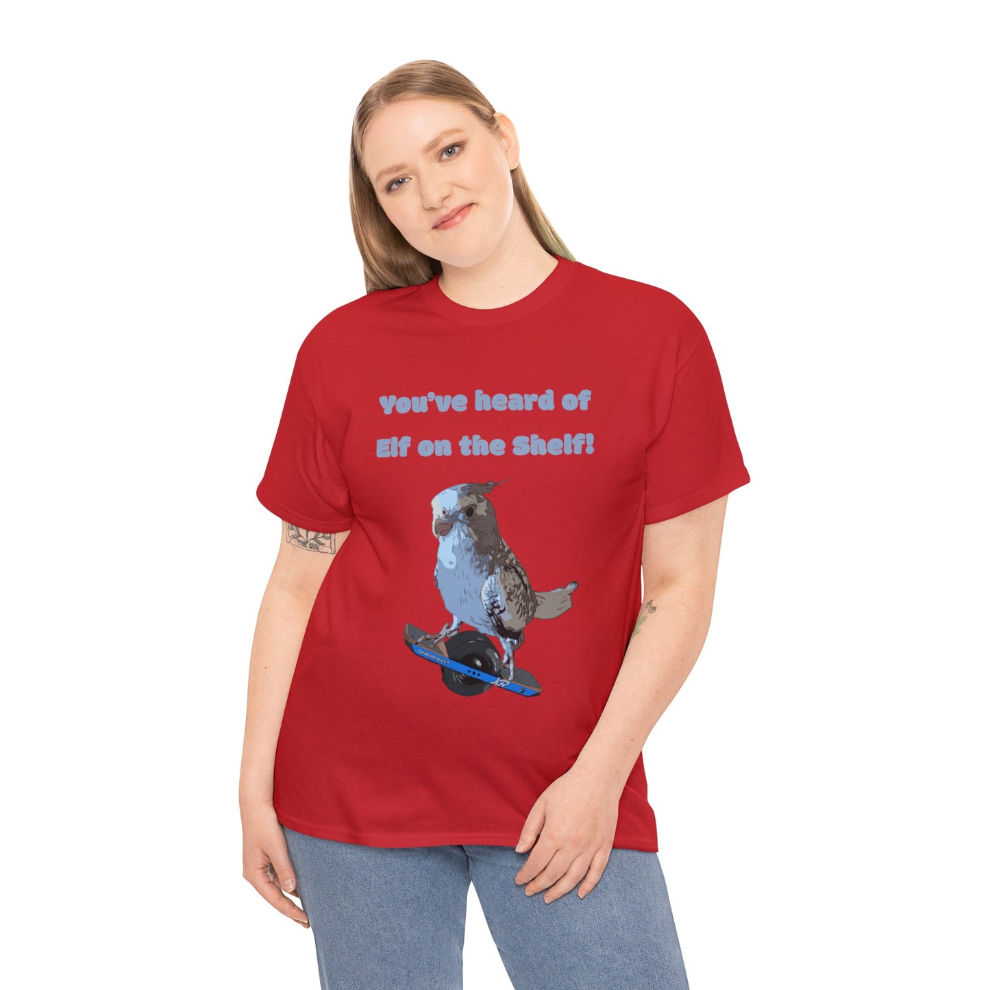 It’s Cockatiel on a Onewheel!
